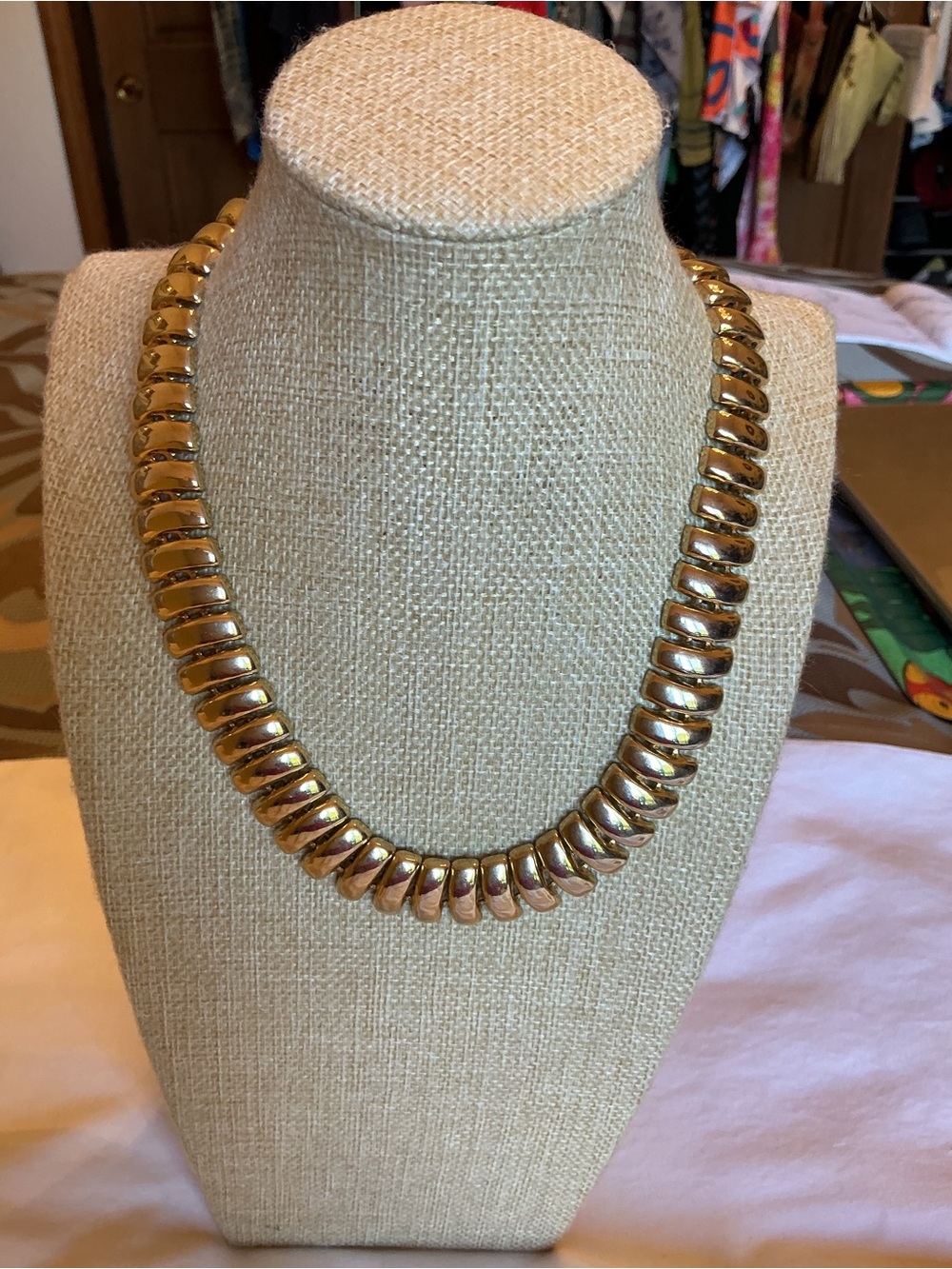 Gold Vintage Choker Necklace